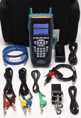 ADSL2 CONSULTRONICS/EXFO Colt 250 Line DSL Tester with Cable Case plus ADSL 2 